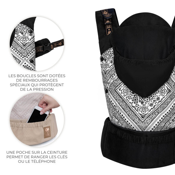 Kinderkraft Huggy Porte-bébé Adjustable