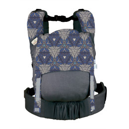 Guizy Couture PPMC - teething pads and baby hood for Guizy baby carrier - Ethnique