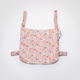 Guizy Couture PPMC - teething pads and baby hood for Guizy baby carrier - Porcelaine Rosée