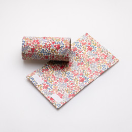 Guizy Couture PPMC - teething pads and baby hood for Guizy baby carrier - Porcelaine Rosée