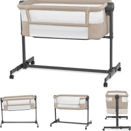 Kinderkraft Neste Up 2 - Lit de Cododo - Beige Naturel