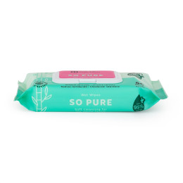 Petite&Mars - SO PURE - Lingettes jetables en bamboo biodegradable x 56