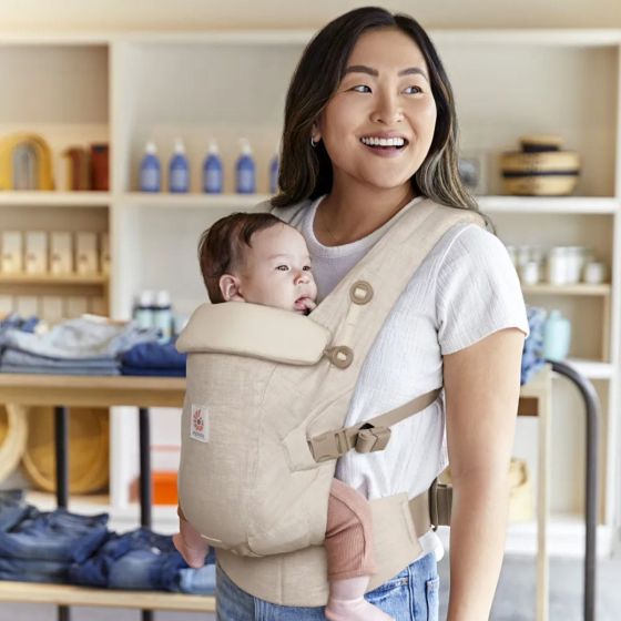 Ergobaby Adapt Linen - Porte-bébé Évolutif Ergobaby