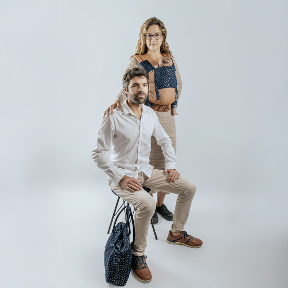 Guizy X PPMC - Porte-bébé physiologique avec accessoires
