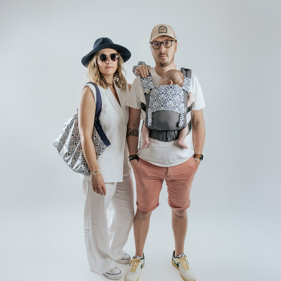 Guizy X PPMC - Ergonomic baby carrier from birth with accesories Guizy X PPMC - Ergonomic baby carrier from birth with accesories