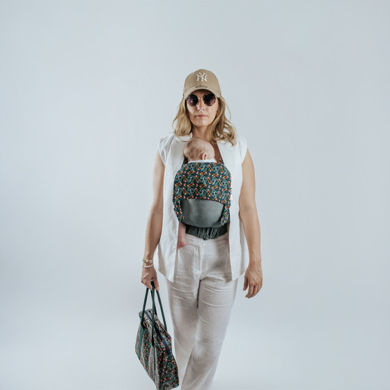 copy of  Naturioù Guizy Brun Sarrasin - Ergonomic baby carrier from birth