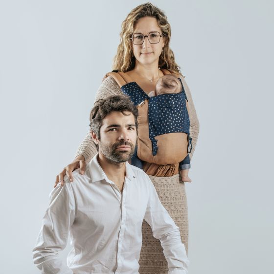 Guizy X PPMC - Porte-bébé physiologique Naturiou