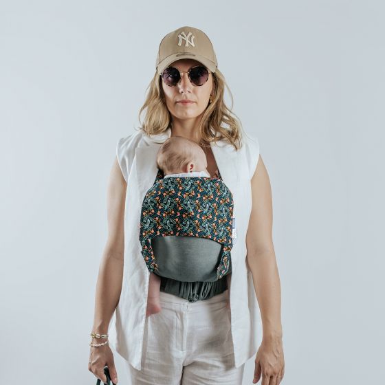 copy ofNaturioù Guizy Brun Sarrasin - Ergonomic baby carrier from birth Naturiou