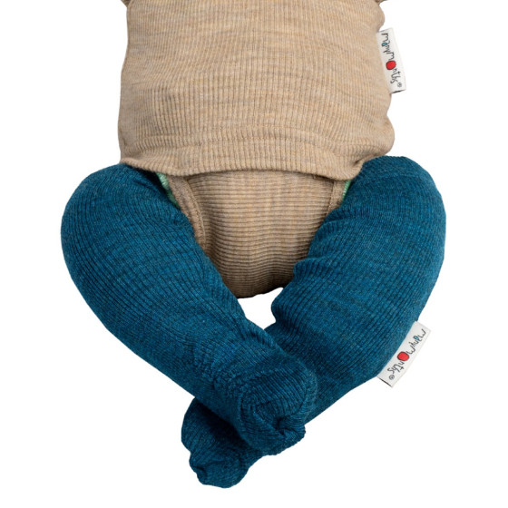 Manymonths Long Tubes Booties Chaussons / chaussettes de portage ajustables en laine