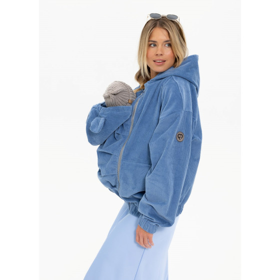 Fun2BeMum Corduroy 3 in 1 Maternity & Babywearing Bomber Jacket
