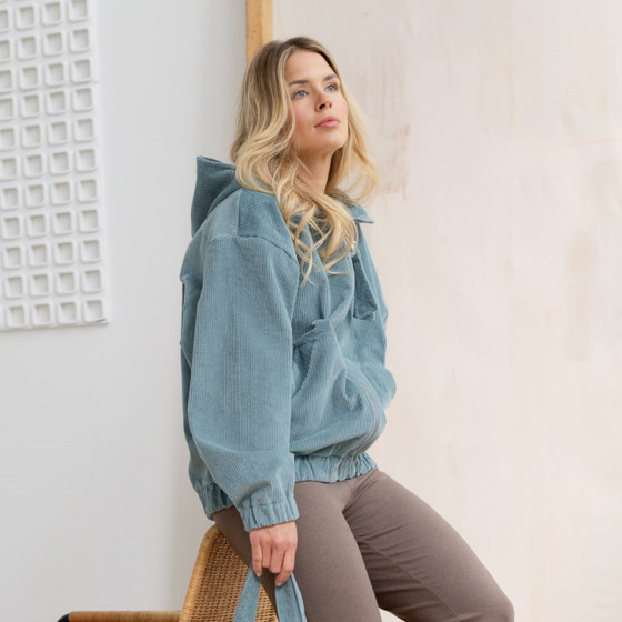 Fun2BeMum Corduroy 3 in 1 Maternity & Babywearing Bomber Jacket
