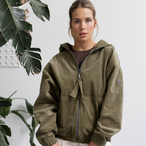 Fun2BeMum Corduroy 3 in 1 Maternity & Babywearing Bomber Jacket