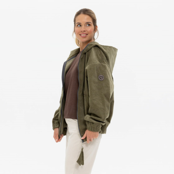 Fun2BeMum Corduroy 3 in 1 Maternity & Babywearing Bomber Jacket
