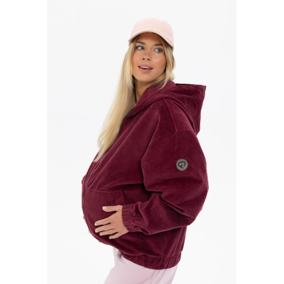 Fun2BeMum Corduroy 3 in 1 Maternity & Babywearing Bomber Jacket