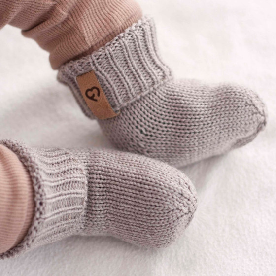 Fun2BeMum Chaussettes pour bébé en laine mérinos
