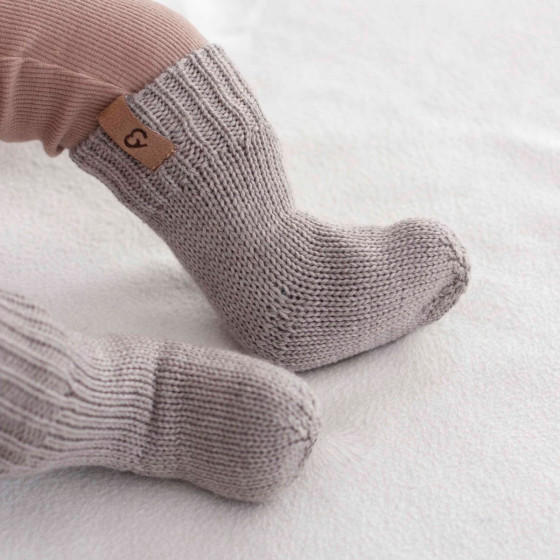 Fun2BeMum Chaussettes pour bébé en laine mérinos