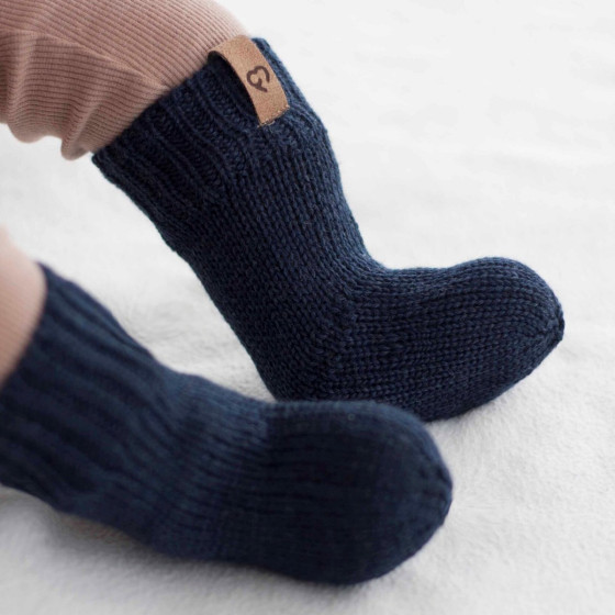 Fun2BeMum Chaussettes pour bébé en laine mérinos