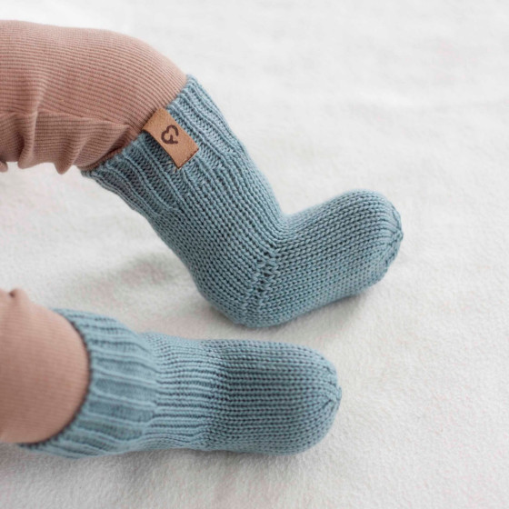 Fun2BeMum Chaussettes pour bébé en laine mérinos