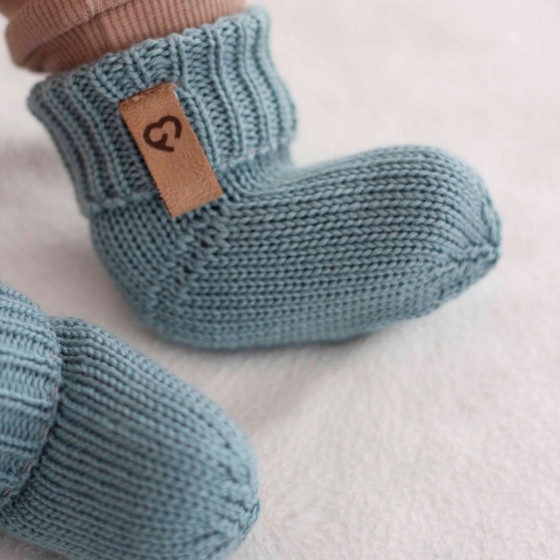 Fun2BeMum Chaussettes pour bébé en laine mérinos