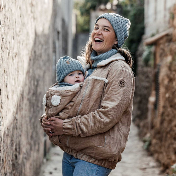 Reversible Corduroy Maternity & Babywearing Jacket CORDIA
