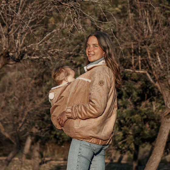 Reversible Corduroy Maternity & Babywearing Jacket CORDIA