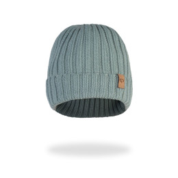 Fun2BeMum Merino Wool hat for Adults - Dust Mint