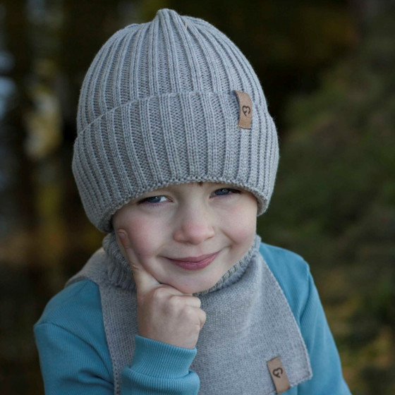 Fun2BeMum Merino wool turtle neck warmer for Kids