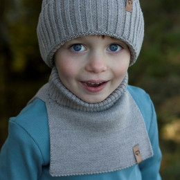 Fun2BeMum Couvre-cou pour enfant en laine mérinos