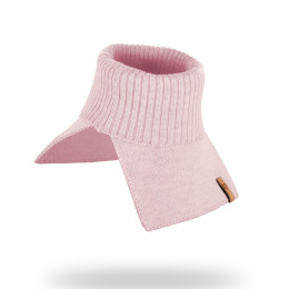 Fun2BeMum Merino wool turtle neck warmer for Kids - Pink