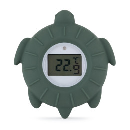 Petite&Mars - Silicone digital water thermometer - Misty-Green