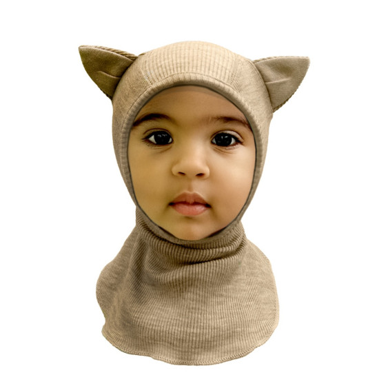 ManyMonths Elephant Hood with Kitty Ears UNiQUE