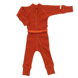 ManyMonths Natural Woollies One Piece Suit - Rich Amber