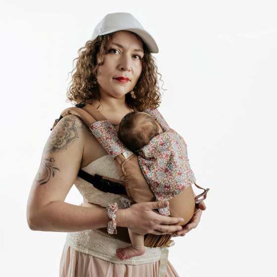 Guizy X PPMC - Porte-bébé physiologique avec accessoires