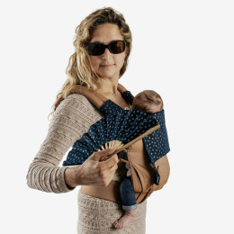 copy of  Naturioù Guizy Brun Sarrasin - Ergonomic baby carrier from birth - Bulle Bronze marine