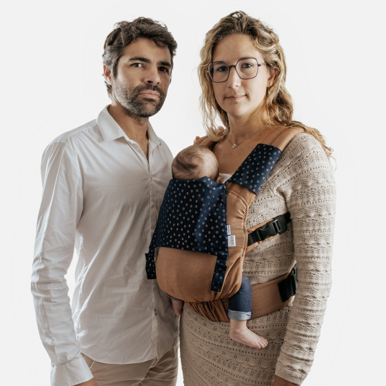 copy of  Naturioù Guizy Brun Sarrasin - Ergonomic baby carrier from birth
