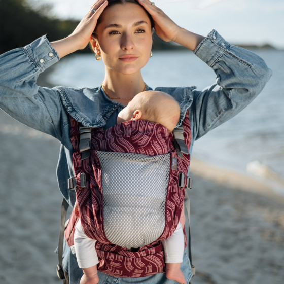 Love and Carry ONE Coral - Physiological baby carrier