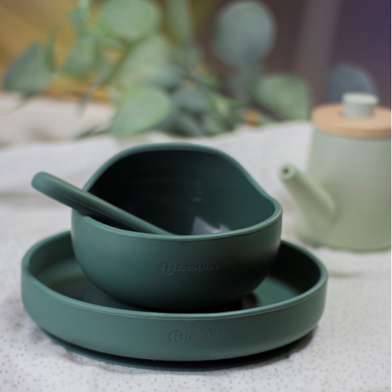 Petite&Mars - Silicone bowl with suction pad TAKE&MATCH 6m+