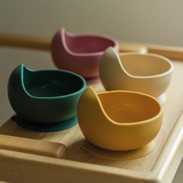 Petite&Mars - Silicone bowl with suction pad TAKE&MATCH 6m+