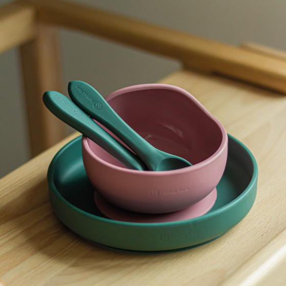 Petite&Mars - Silicone bowl with suction pad TAKE&MATCH 6m+
