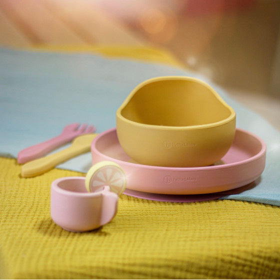 Petite&Mars - Silicone bowl with suction pad TAKE&MATCH 6m+