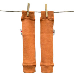 Manymonths Tube Warmers - Jambières / Mitaine en laine Mérinos - Tangerine Marmalade
