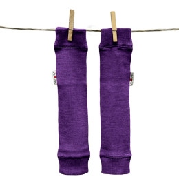 ManyMonths Natural Woollies Tube Warmers for Arms and Legs - Acai Berry