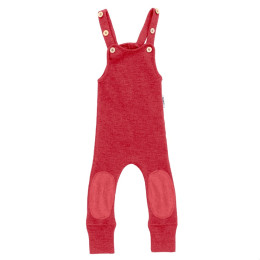 ManyMonths Natural Woollies Romper Playsuit - MaMidea - Red Canyon