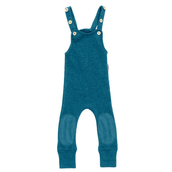 Manymonths Romper Playsuit - Salopette en Laine Mérinos pour Bébé