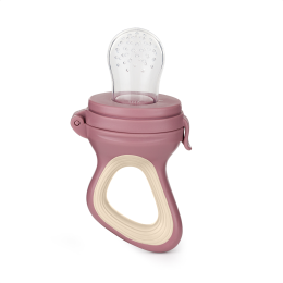 Petite&Mars - Fruzi - Tétine à Fruits pour Bébé 6+ - Rose&Sand