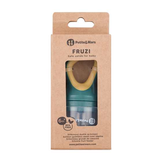 Petite&Mars - Fruzi - Tétine à Fruits pour Bébé 6+ Petite & Mars