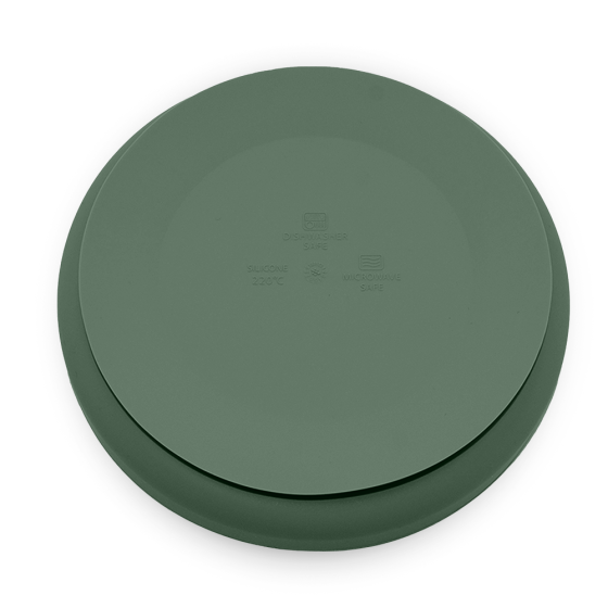 Petite&Mars - Silicone round plate with suction pad TAKE&MATCH 6m+