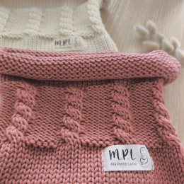 Ma Petite Laine Mon Cocon - Knitted Cocoon Wool Merinos - Terracotta Rosé