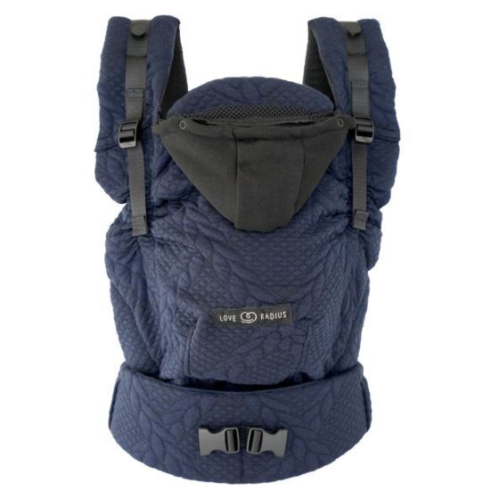 Love Radius Hoodiecarrier 2 Bleu Moelleux Love Radius Love Radius Hoodiecarrier 2 Bleu Moelleux Love Radius