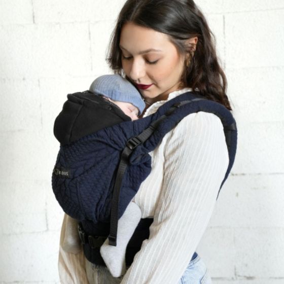 Love Radius Hoodiecarrier 2 Bleu Moelleux Love Radius